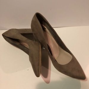 Fergalicious Faux Nude Block heels